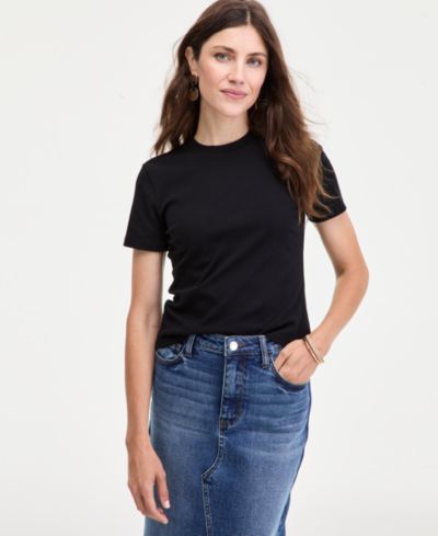 On 34th Женская укороченная футболка Meet and Greet, Short-Sleeve