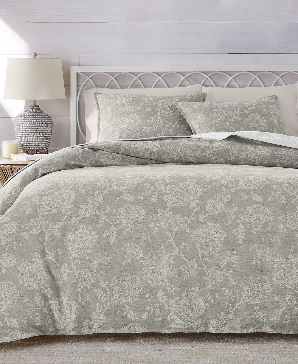 Комплект постельного белья Charter Club Jacobean Chenille 3-Pc. King