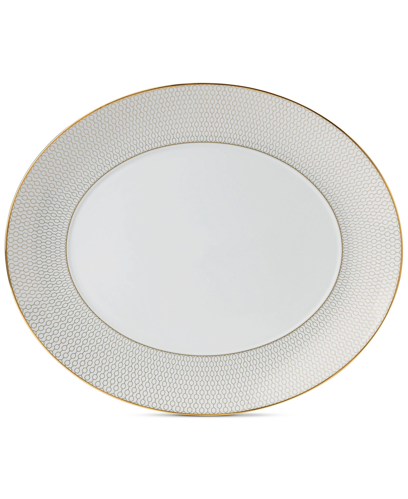 Сервировочное блюдо Wedgwood Gio Gold Oval 13"