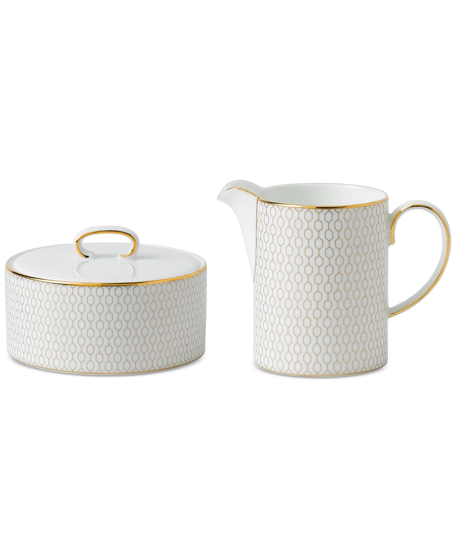 Набор Wedgwood Gio Gold Cream & Sugar