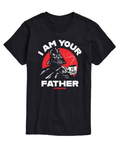 AIRWAVES Men's Star Wars I Am Your Father Short Sleeve T-Shirt