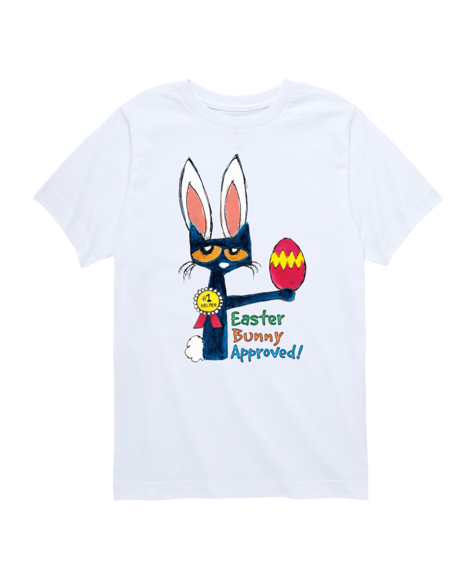 Pete The Cat детская футболка с графикой Easter Bunny