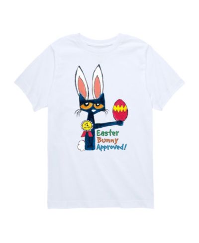 Pete The Cat детская футболка с графикой Easter Bunny