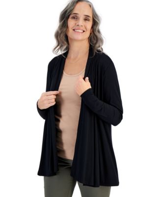 Женский кардиган Style & Co Petite Solid Open-Front