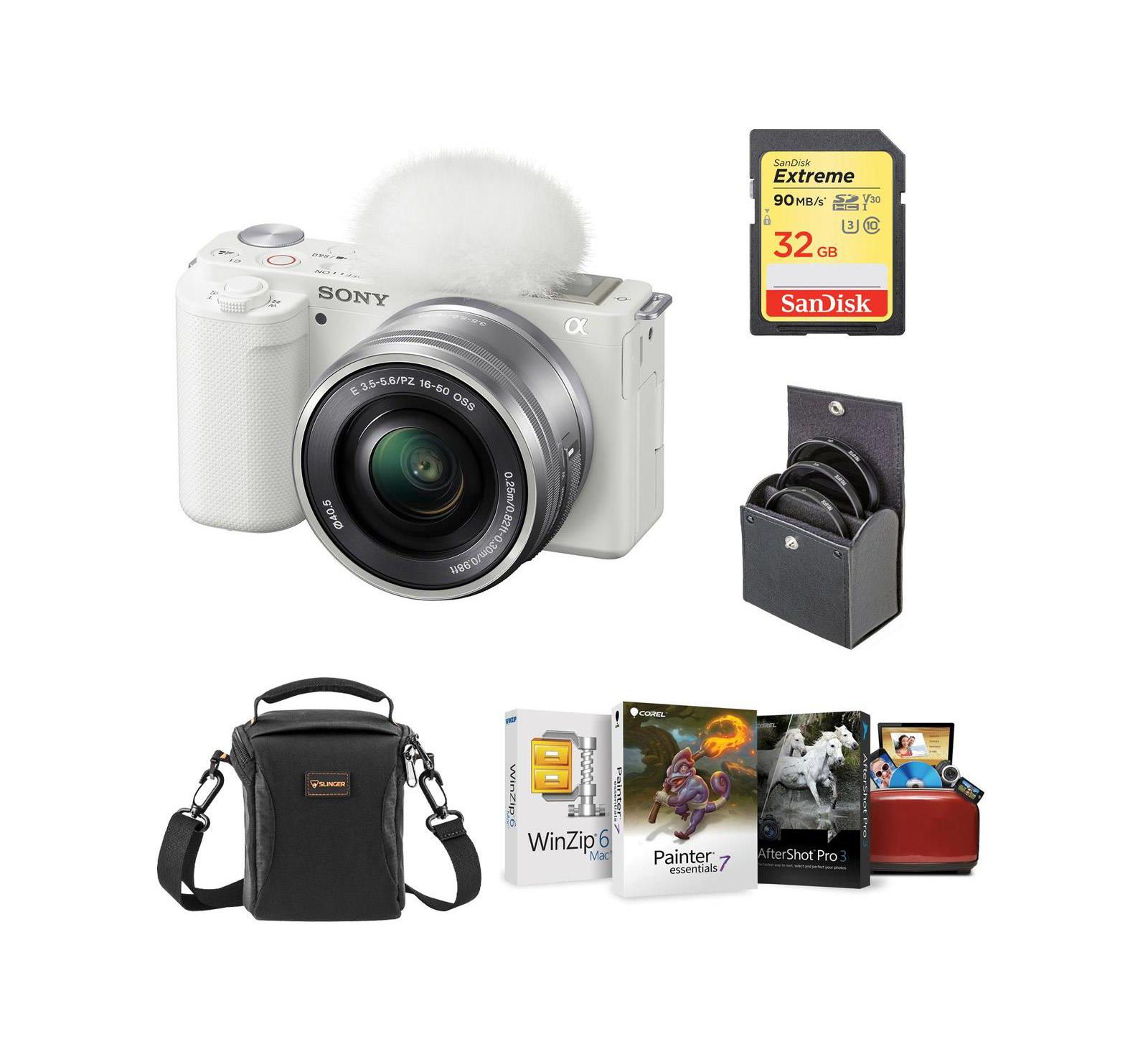 Sony ZV-E10 4K Mirrorless Vlogging Camera