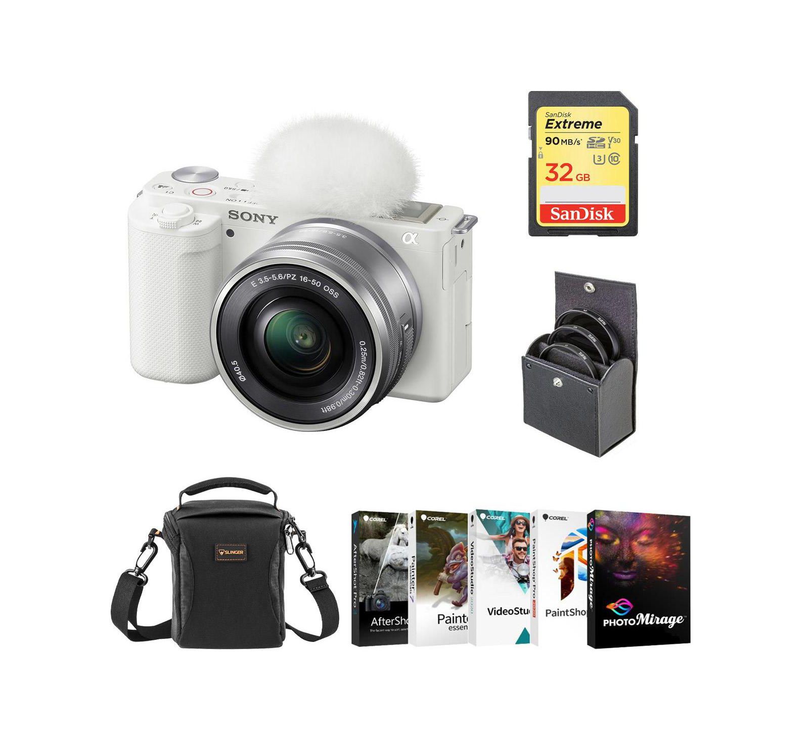Sony Alpha ZV-E10 4K Mirrorless Camera Bundle