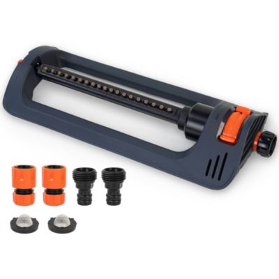 Oscillating Lawn Sprinkler - Adjustable Spray for Garden Watering