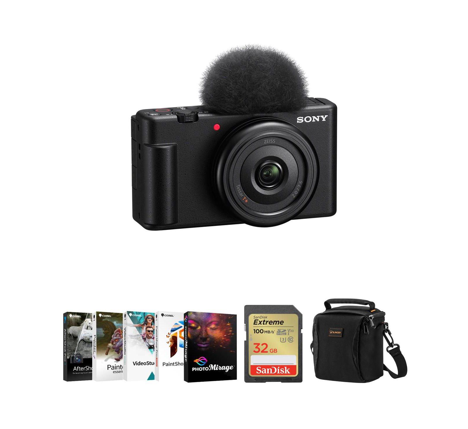 Sony Zv-1F 4K Ultra-Wide Vlogging Camera