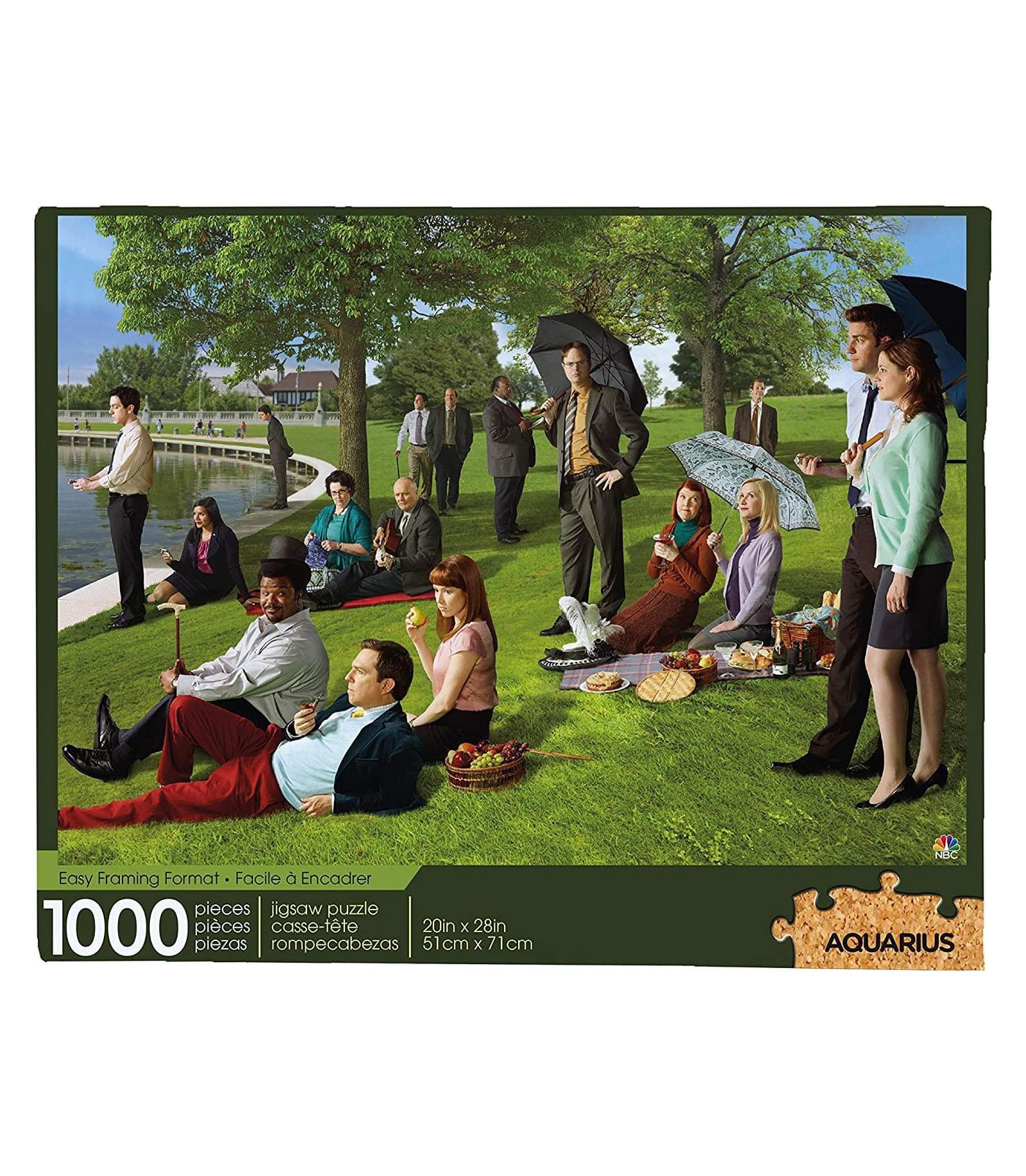 Nmr Distribution The Office Sunday Afternoon 1000 Piece Jigsaw Puzzle, Ages 14+