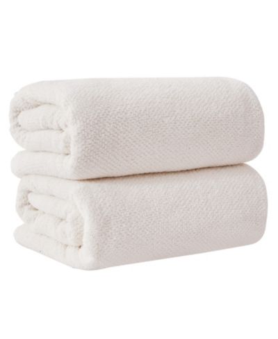 Набор банных полотенец Linery and Co. 100% Cotton Textured 2-Piece Oversized, 35" x 68"