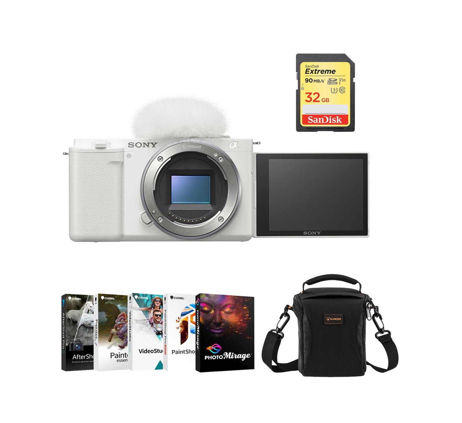Sony ZV-E10 24.2-Megapixel 4K Mirrorless Camera