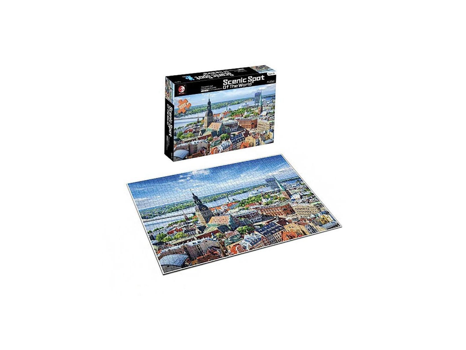 Пазл Sea Port Scenic Spot of the World, 500 деталей