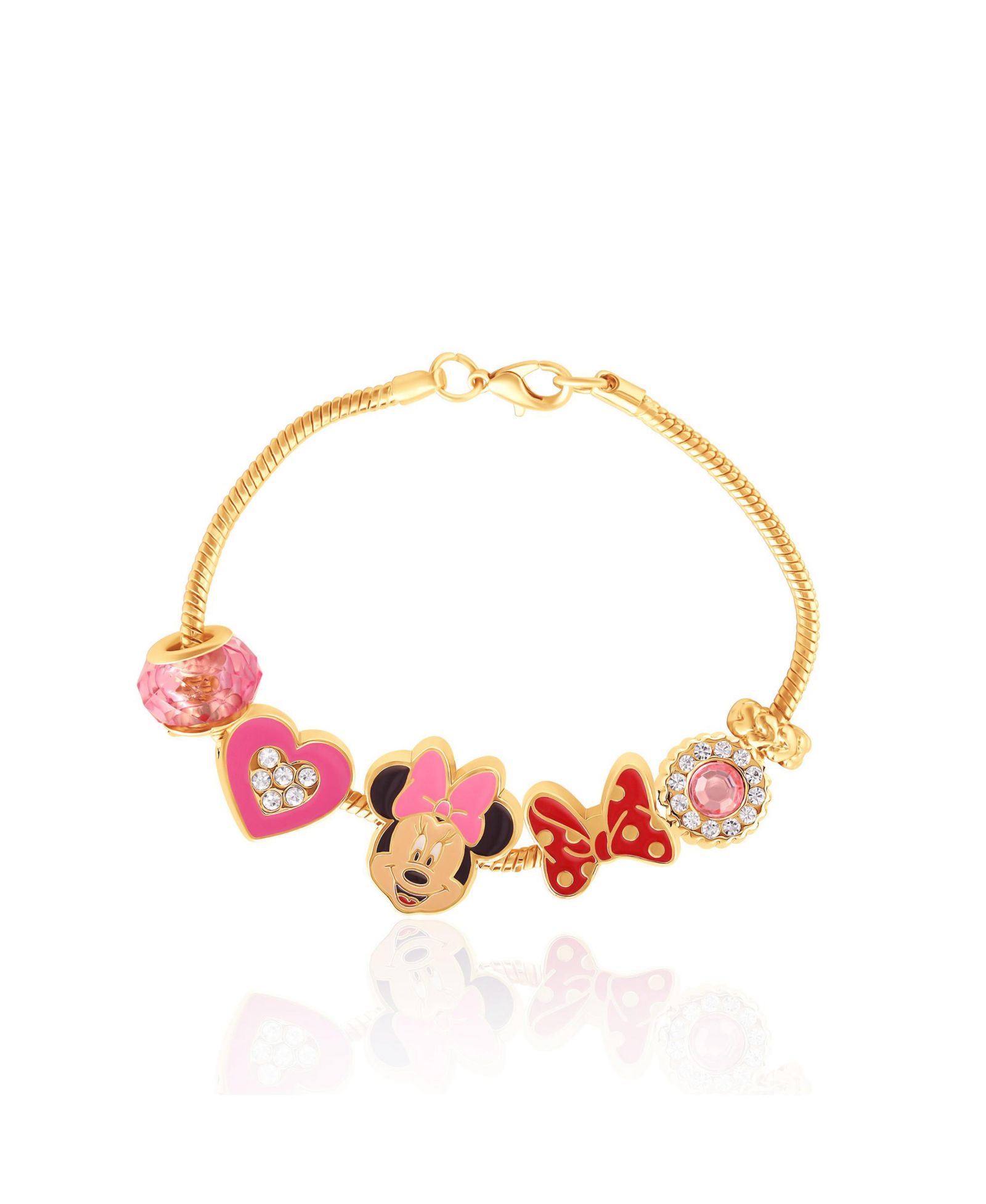 Disney Браслет Minnie Mouse с 6 шармами