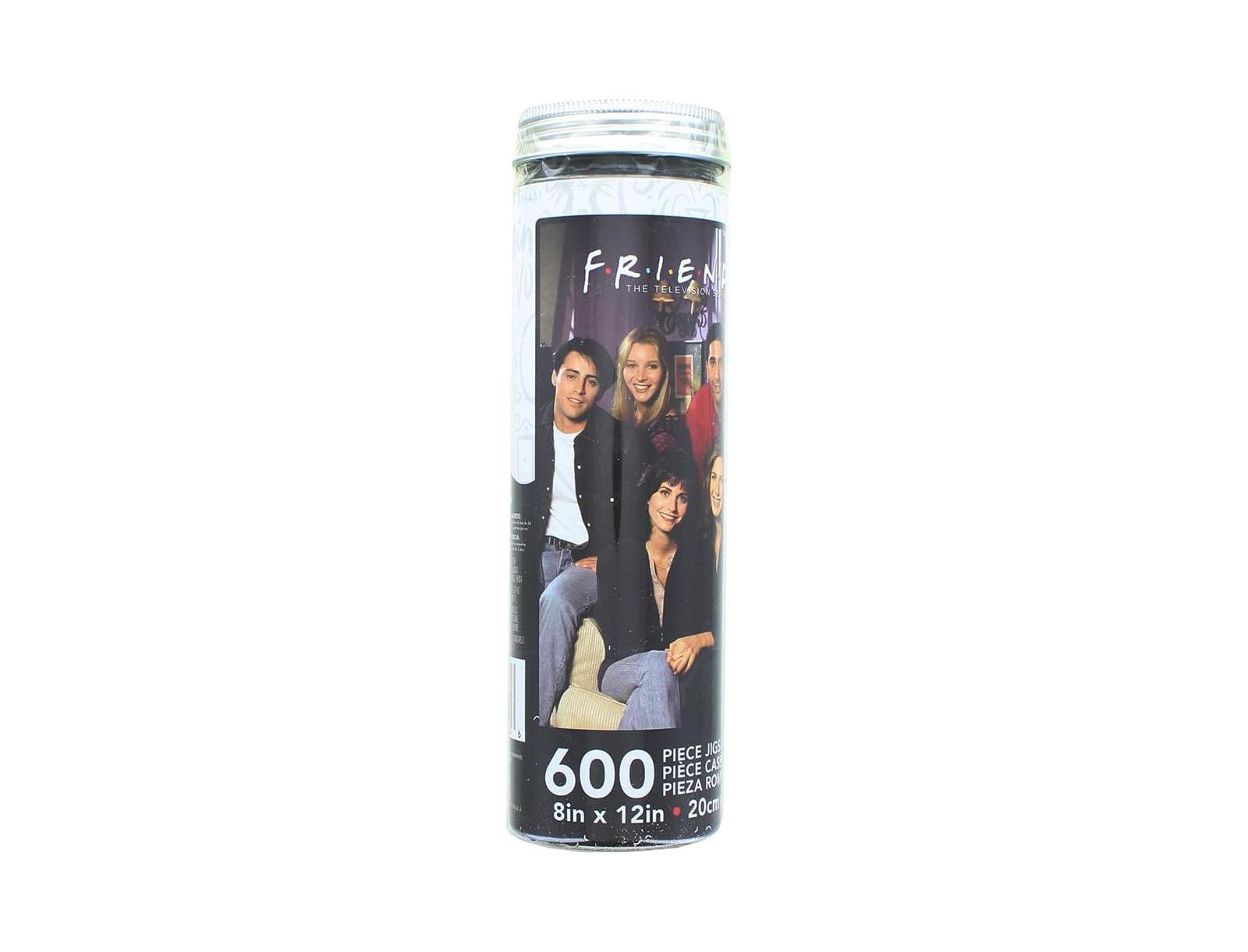 Пазл Friends Cast Mega Micro 600 деталей в тубусе
