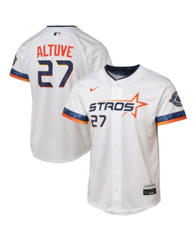 Nike Big Boys and Girls Jose Altuve White Houston Astros 2025 City Connect Limited Player Jersey