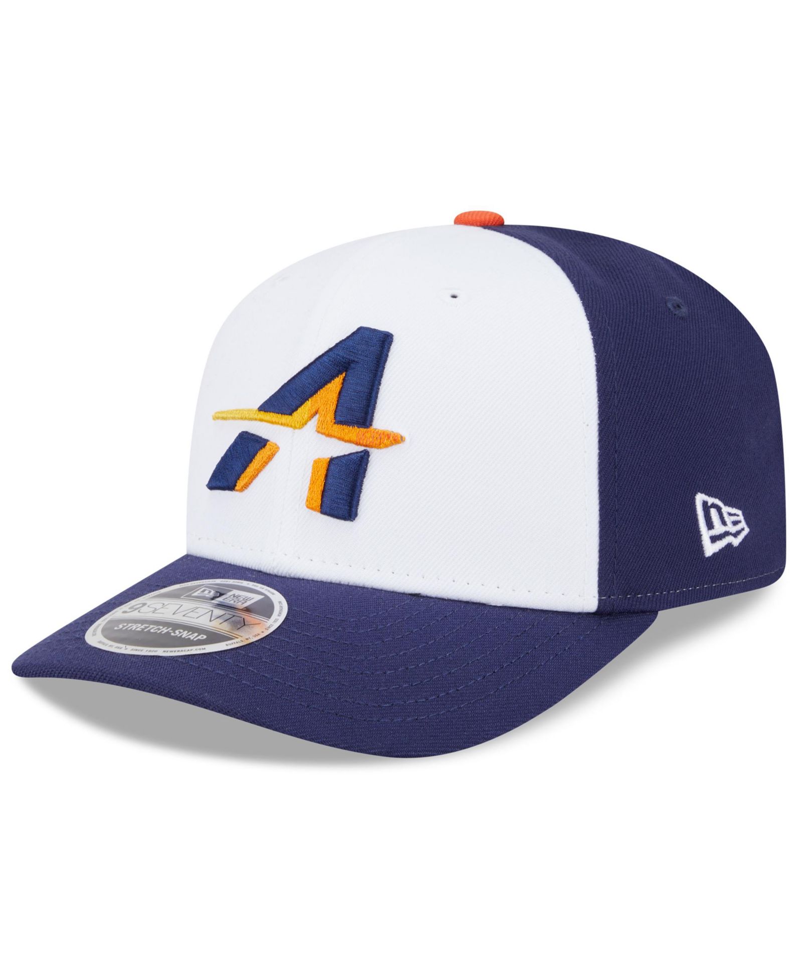 New Era Мужской White/Navy Houston Astros 2025 City Connect 9SEVENTY Adjustable Hat