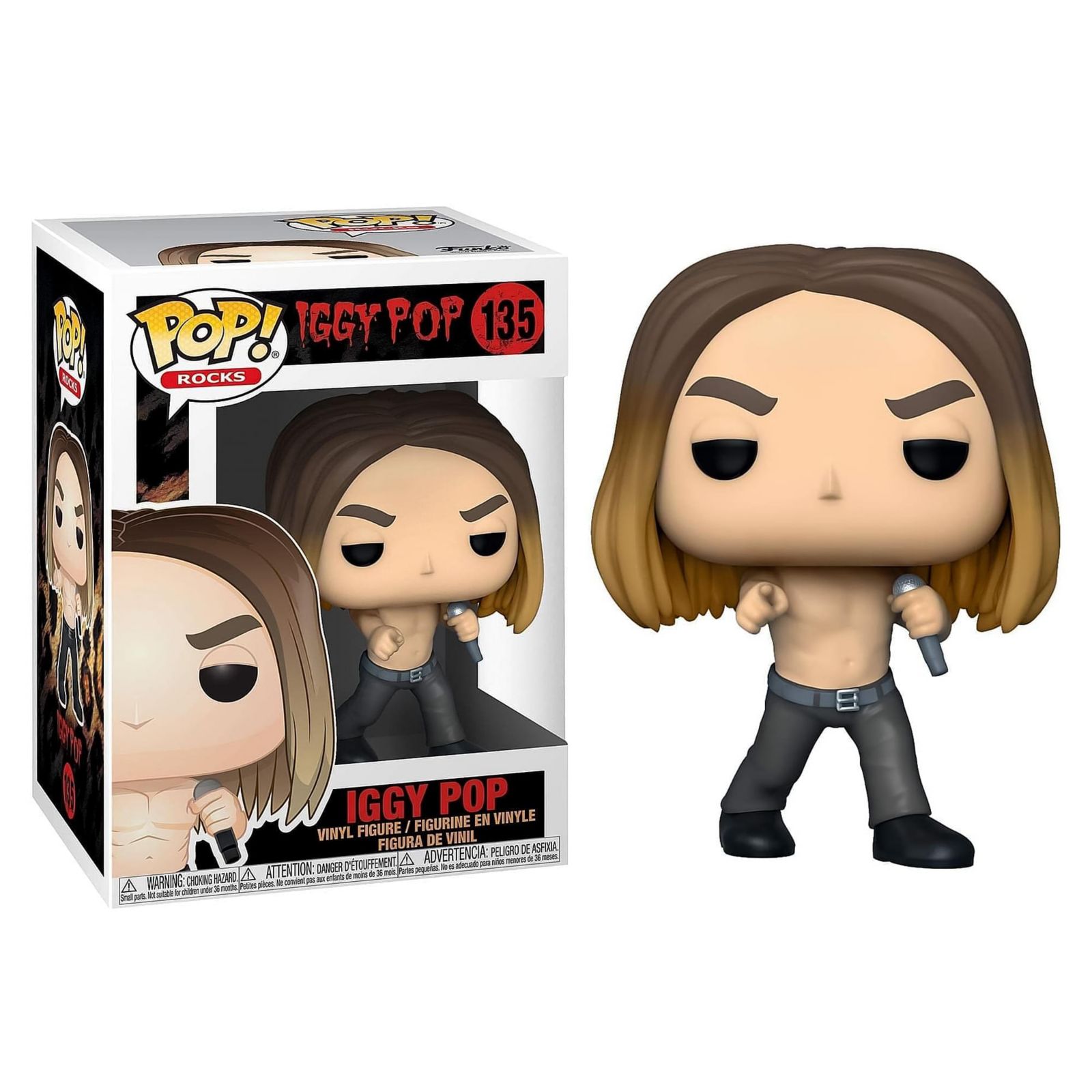 Фигурка Funko Pop Rocks Iggy Pop 3,75", 6+
