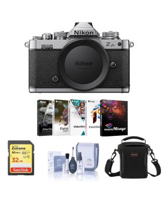 Nikon Z fc DX-Format Mirrorless Camera with PC Software, Accessories Kit