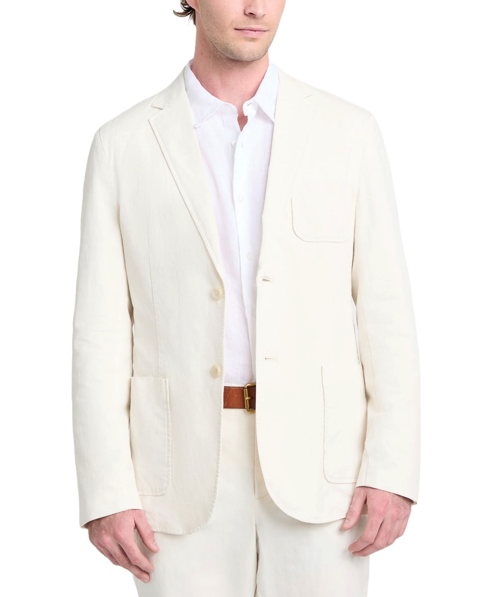 GUESS Men's Tyron Slim-Fit Solid Blazer