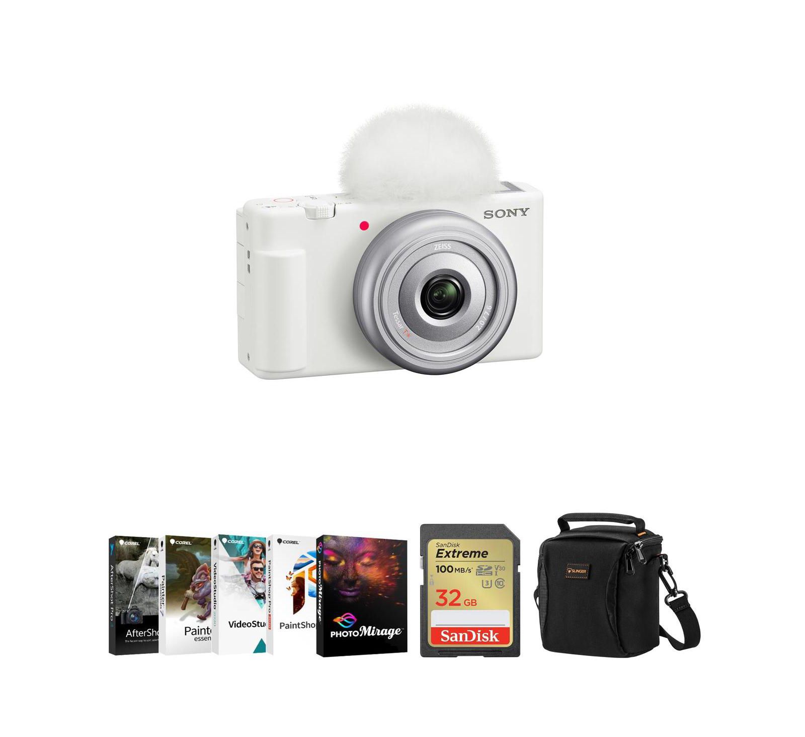Sony ZV-1F 20.1 Megapixel 4K Video Vlogging Camera