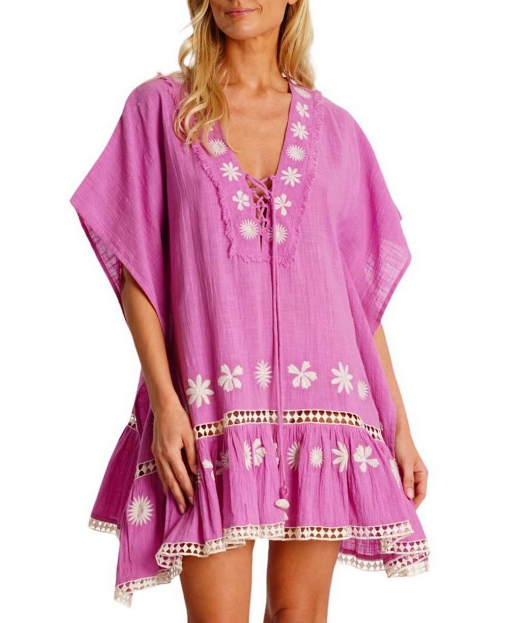 La Moda Clothing Женский вышитый кафтан Fiji