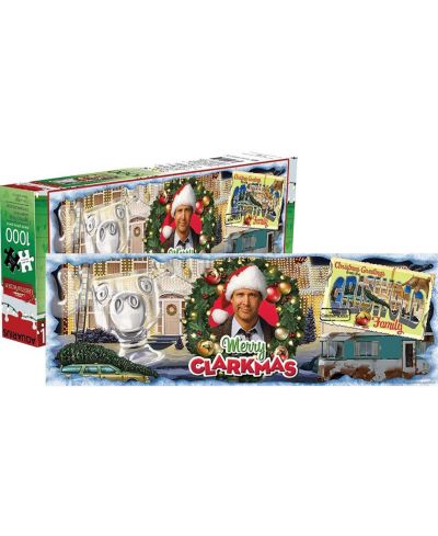 Пазл Christmas Vacation, 1000 деталей, Slim Jigsaw Puzzle