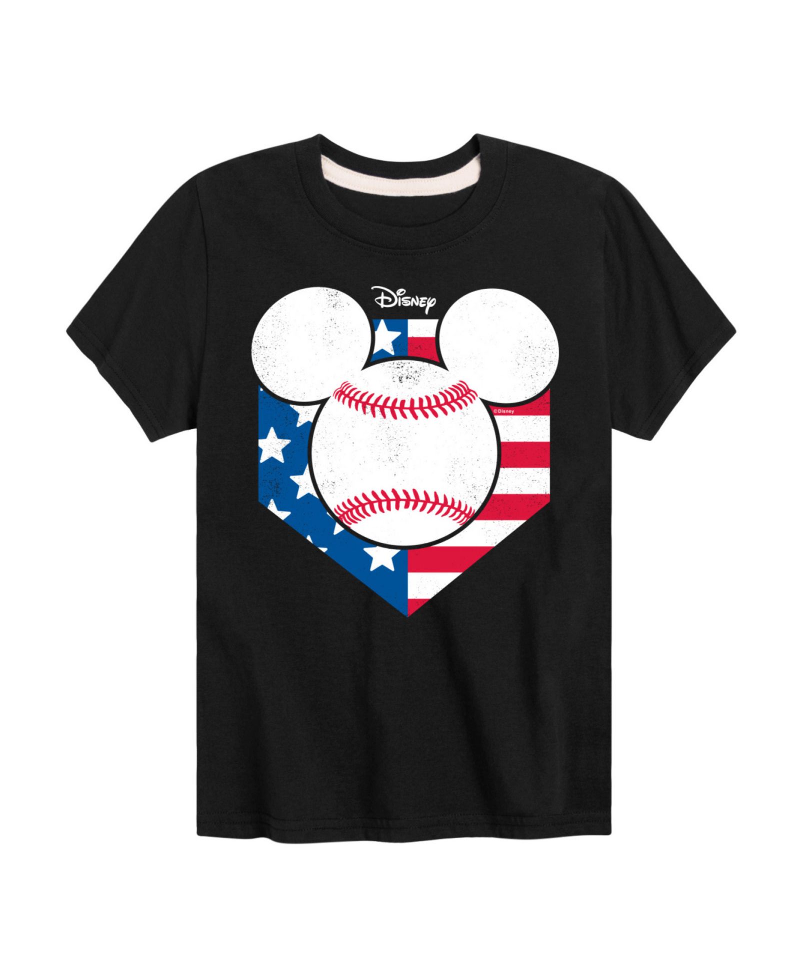 Disney футболка с принтом Mickey Baseball для мальчиков
