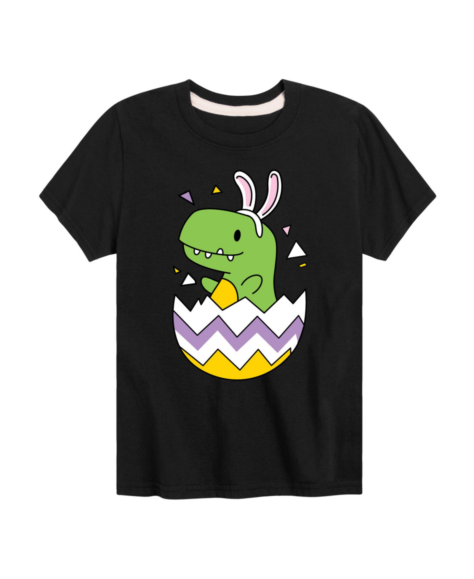 Hybrid детская футболка с принтом Dino Egg Happy Easter