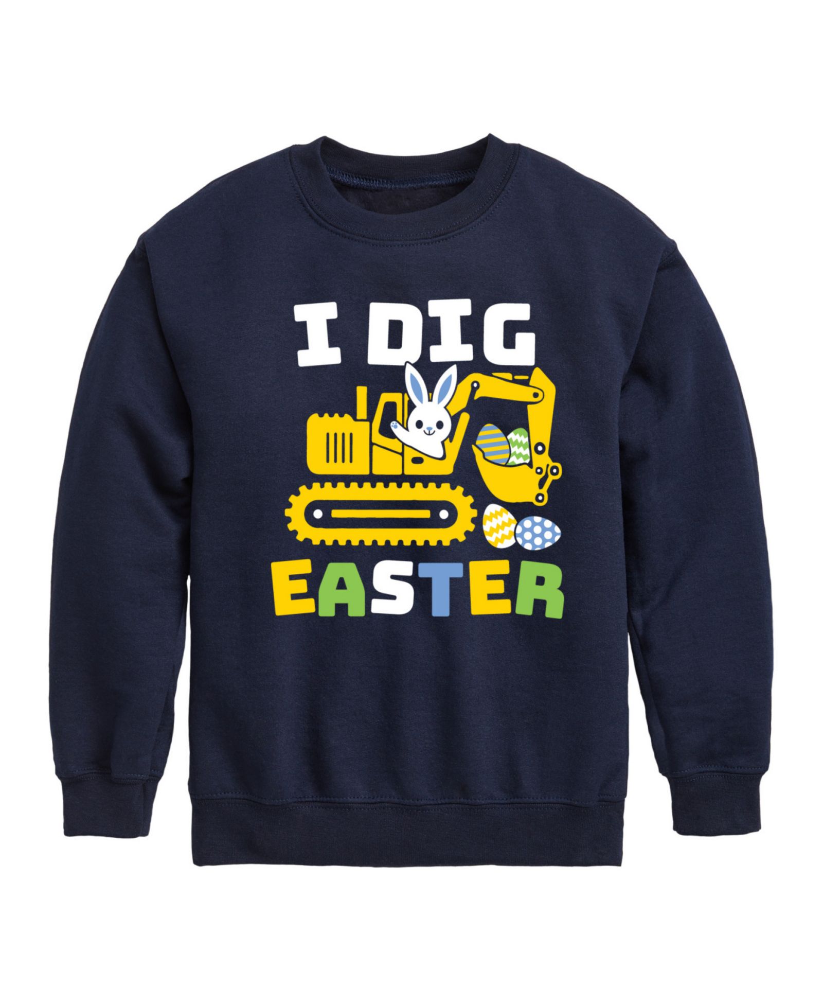 Детский свитшот Hybrid Big Boys I Dig Easter Graphic Fleece