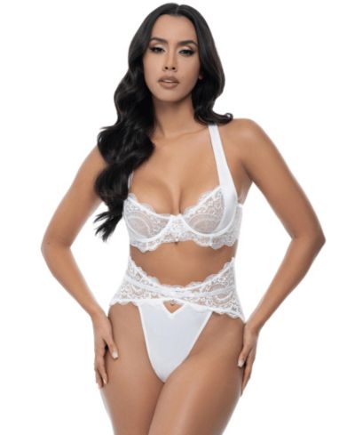 Oh La La Cheri Women's Sadie Lace Bra Set