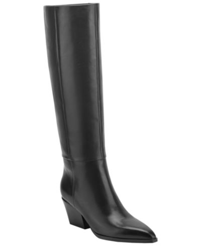 Marc Fisher LTD Women's Tarrie Tall Block Heel Dress Boots