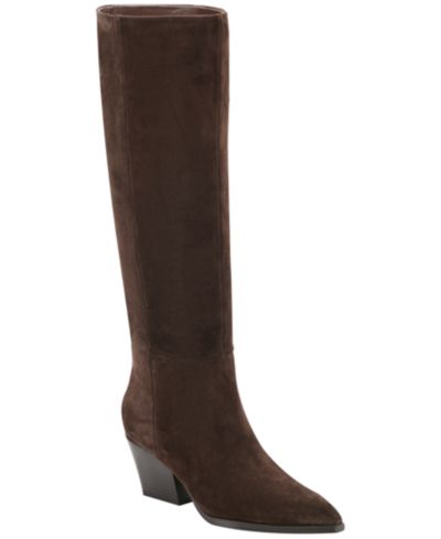 Dark Brown Suede