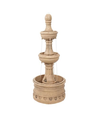Sunnydaze Decor Уличный электрический фонтан из полирезина 3-tier 32"