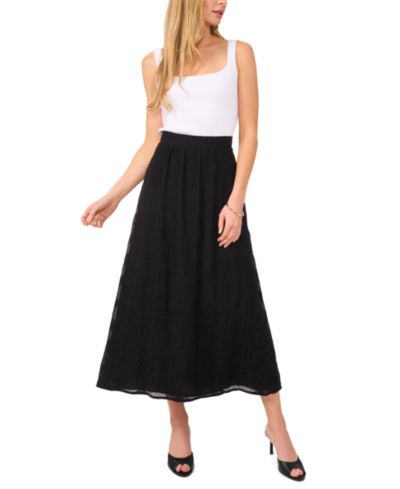 Vince Camuto Women's Textured A-Line Skirt