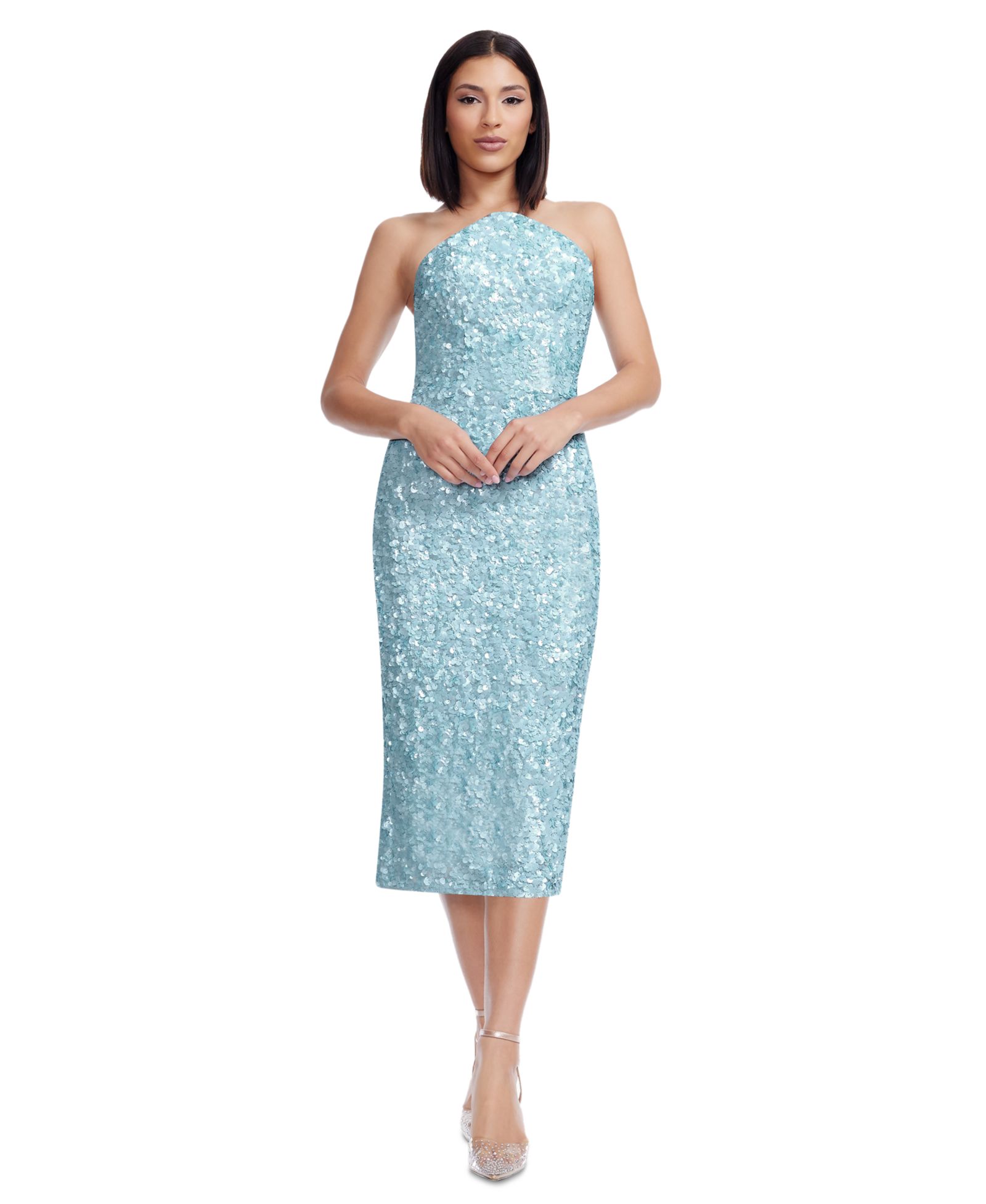 Dress the Population Женское платье Etta Strapless Bodycon