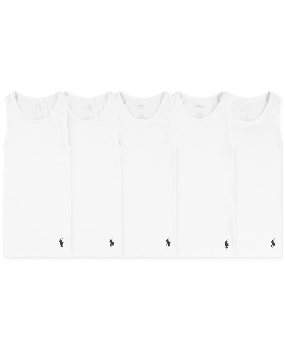 Polo Ralph Lauren Детские майки Tank Undershirts, 5 Pack