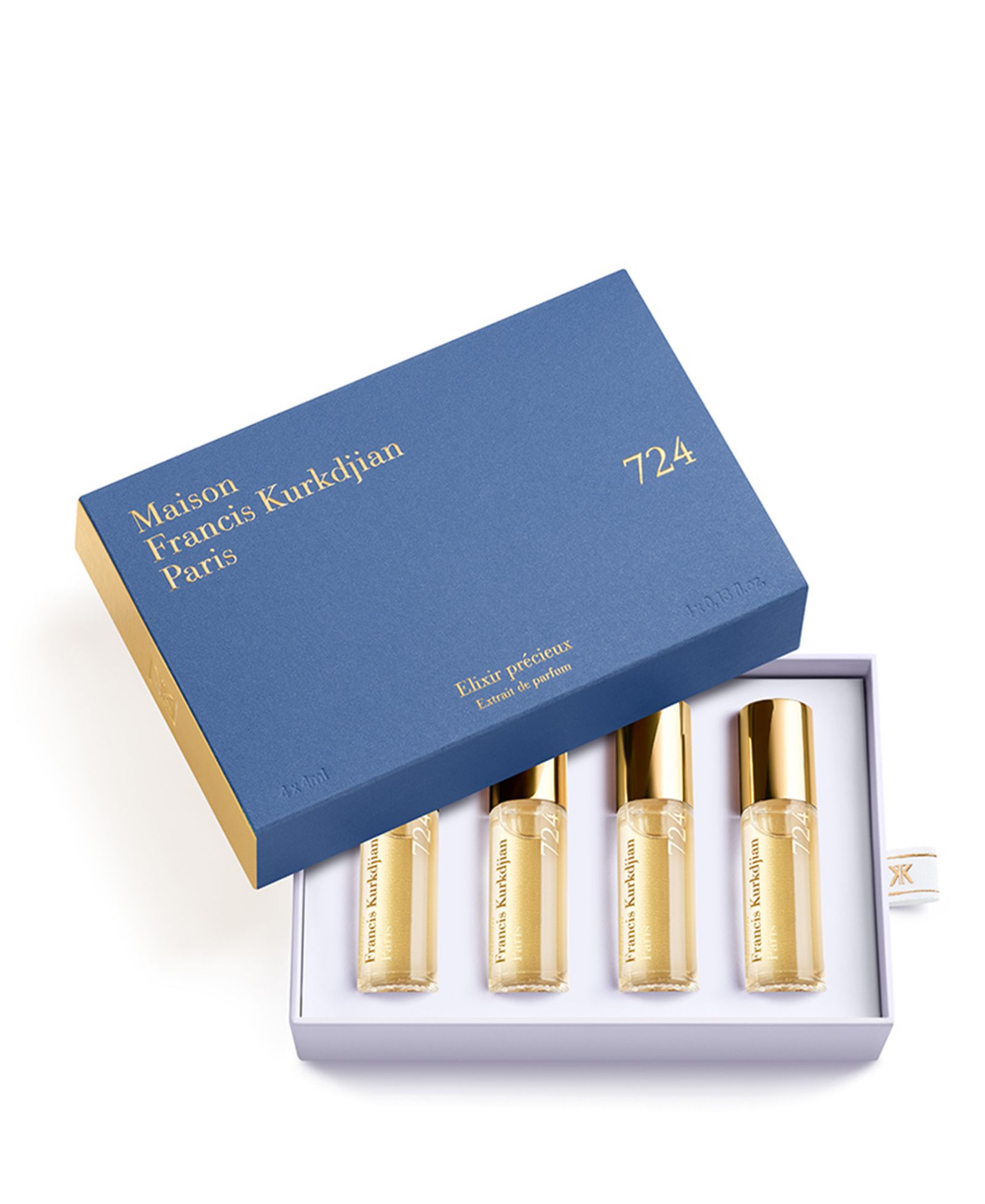 Maison Francis Kurkdjian 724 Extrait de Parfum Precious Elixirs Подарочный набор из 4 шт.