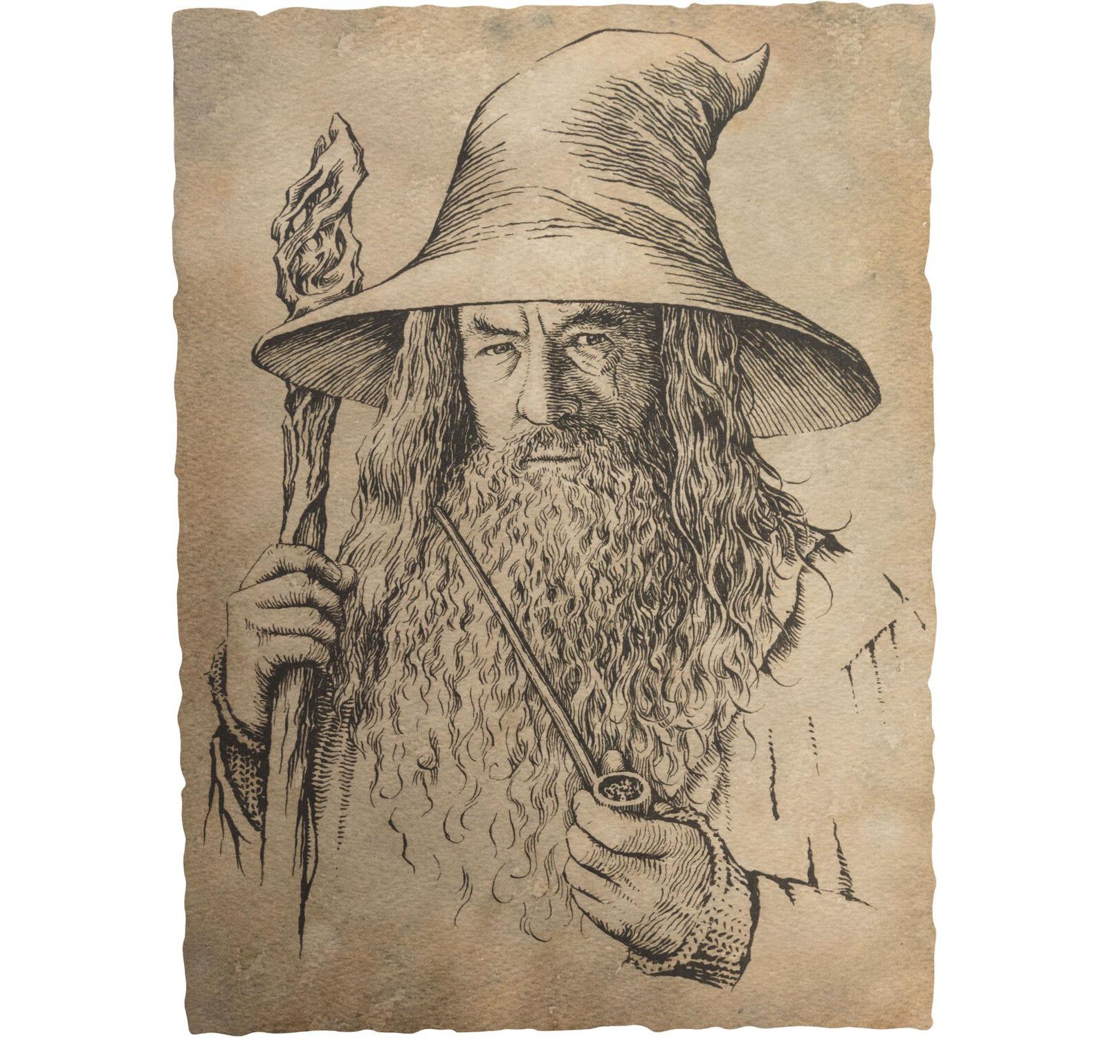 WETA Workshop - The Hobbit - Gandalf арт-принт