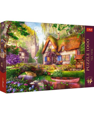 Trefl Premium Plus пазл из 1000 элементов - The Woodland Cottage