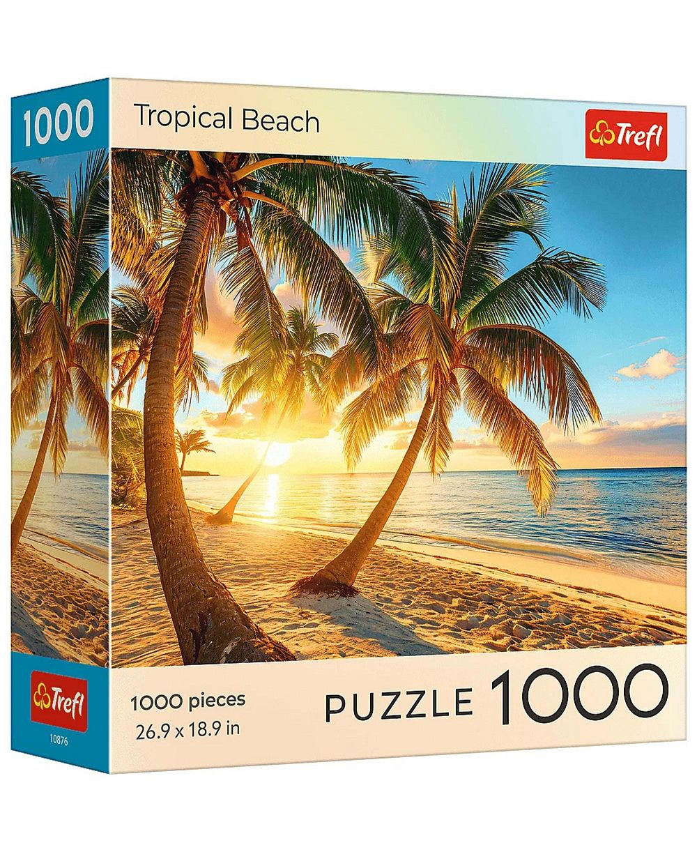Пазл Trefl Red 1000 Piece Sunset Tropical Beach