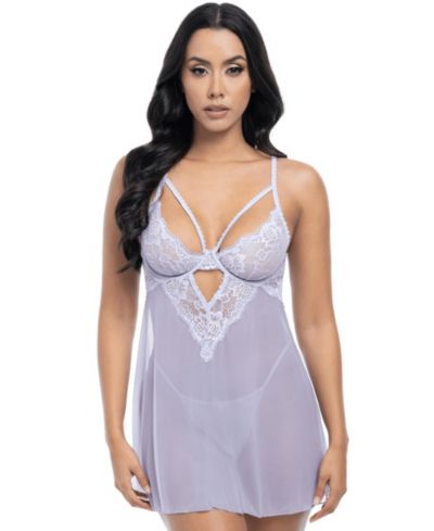 Oh La La Cheri Women's Elsie Sheer Babydoll