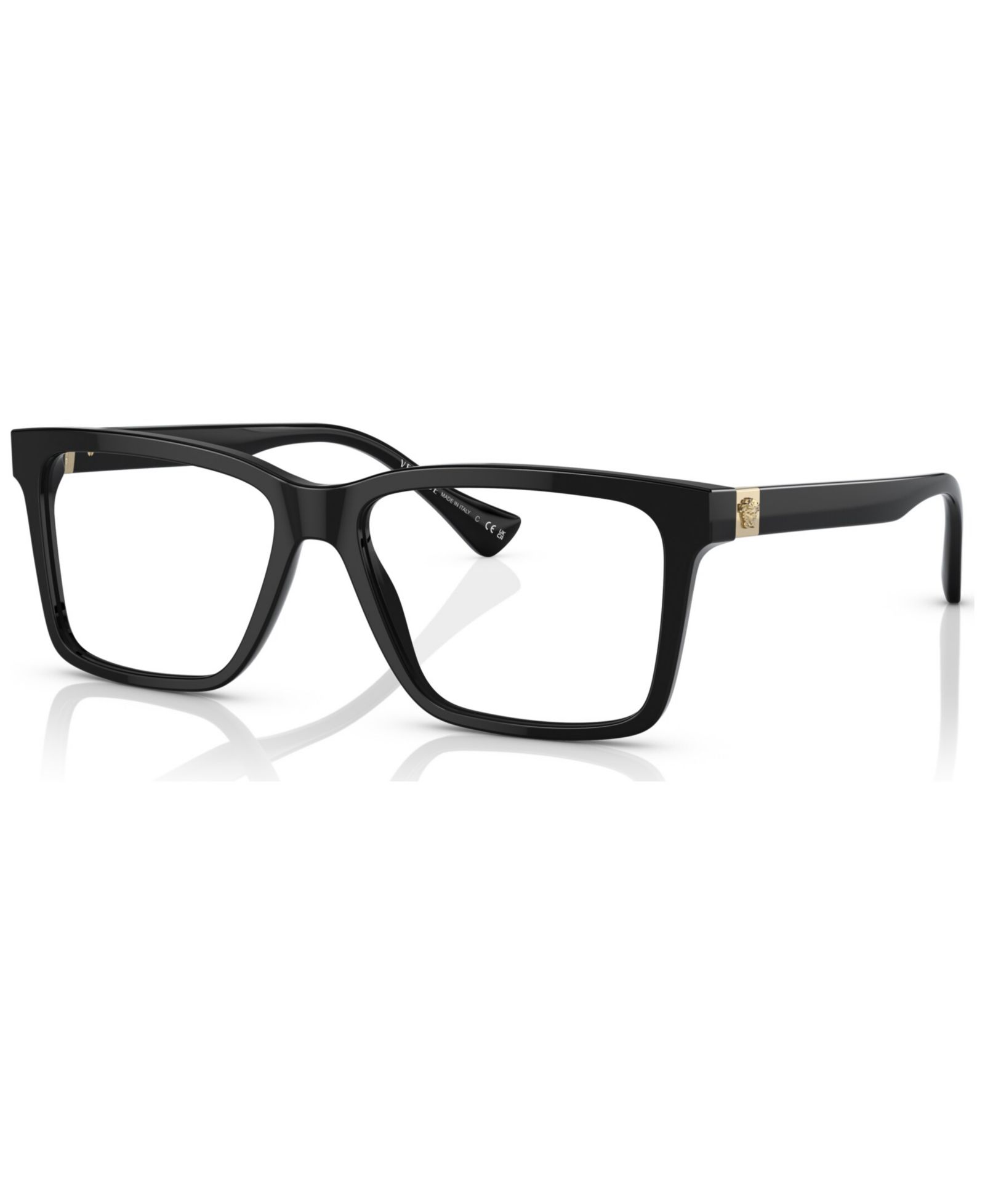 Versace Man Rectangle Plastic VE3328 Eyeglasses
