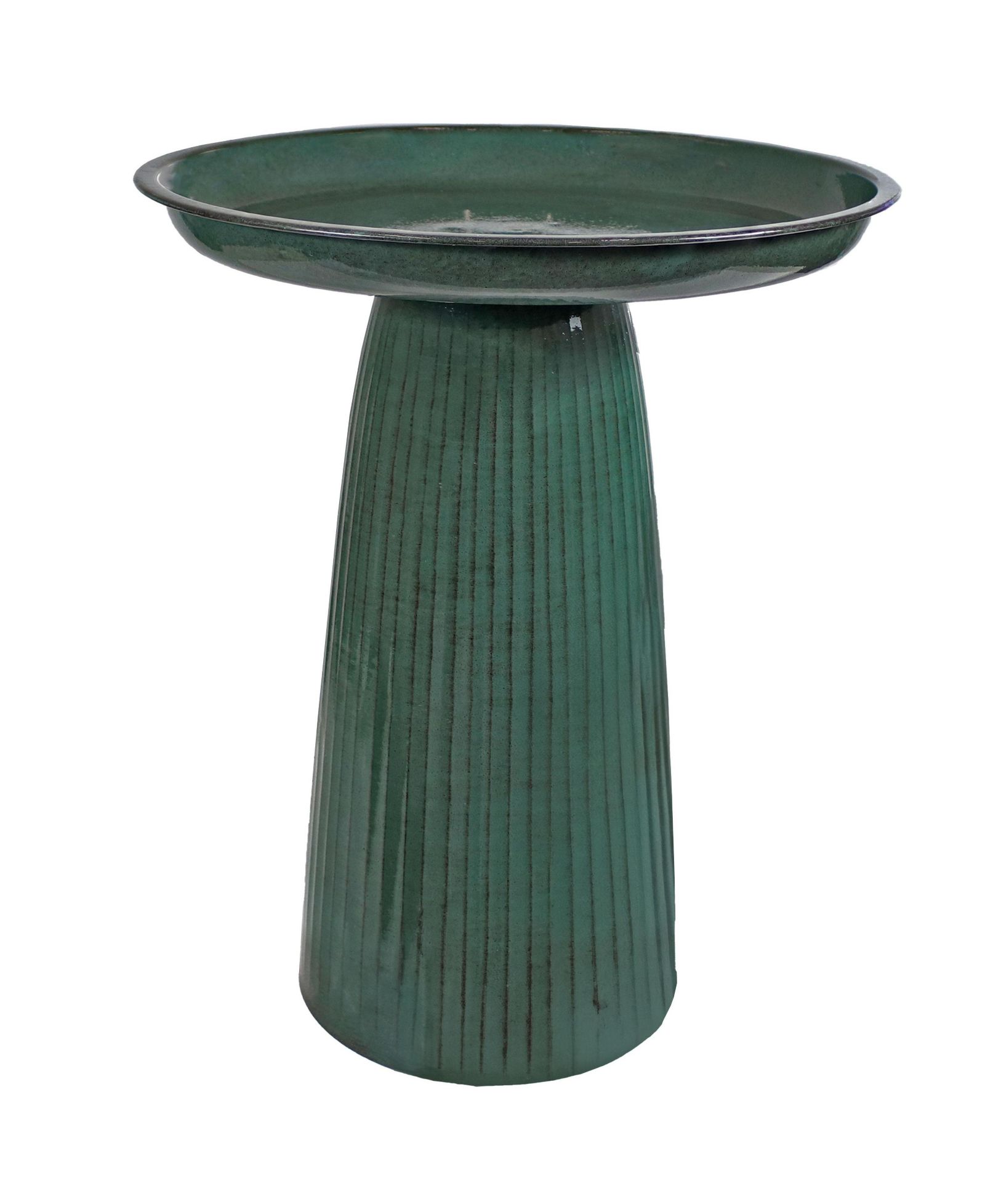 Sunnydaze Decor Gleeful Garden Metal Bird Bath for Outdoor Use