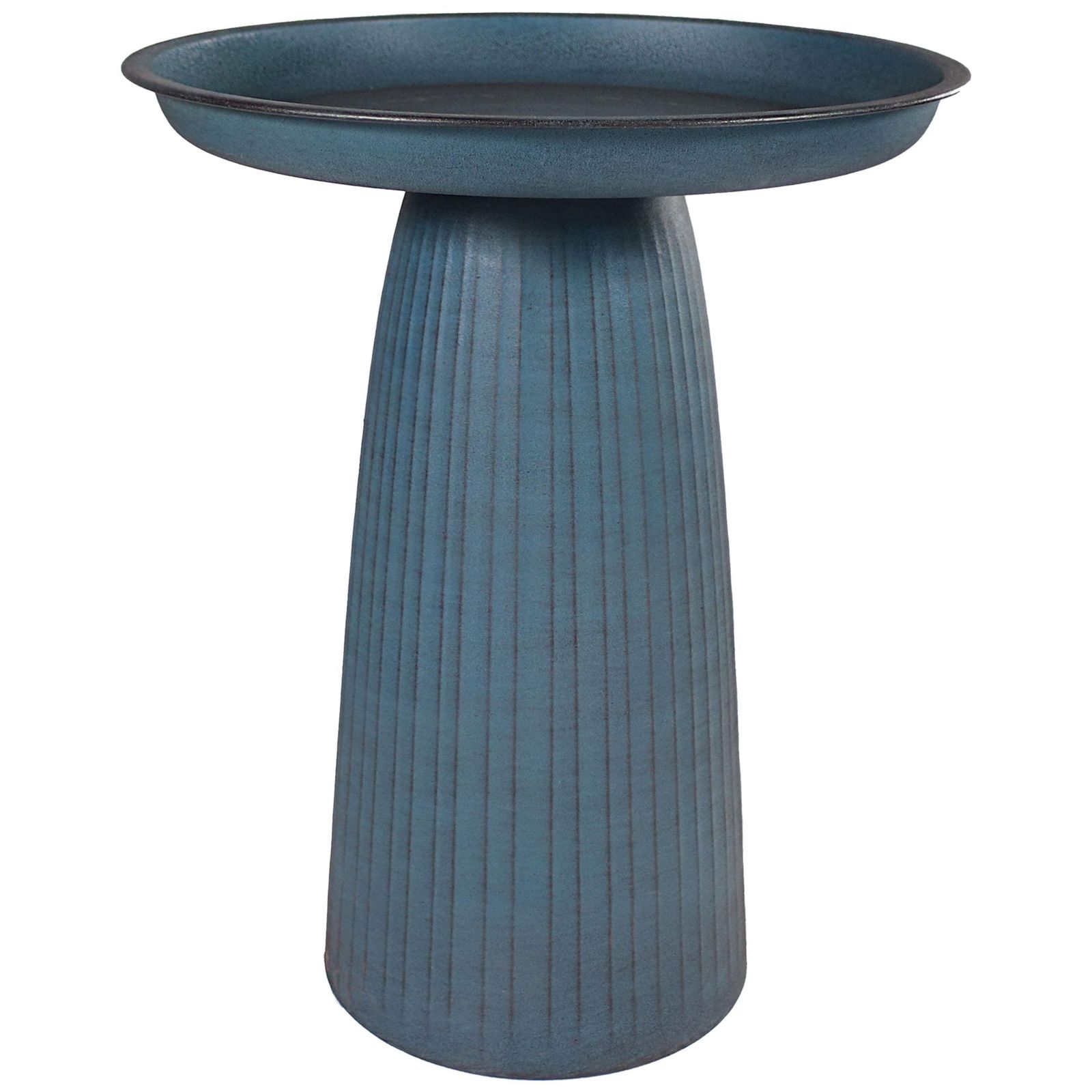 Sunnydaze Decor Gleeful Garden металлическая поилка для птиц для использования на открытом воздухе