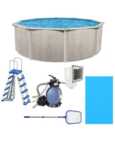 Наземный бассейн Aquarian Phoenix 18' x 52" с насосом, лестницей и оборудованием