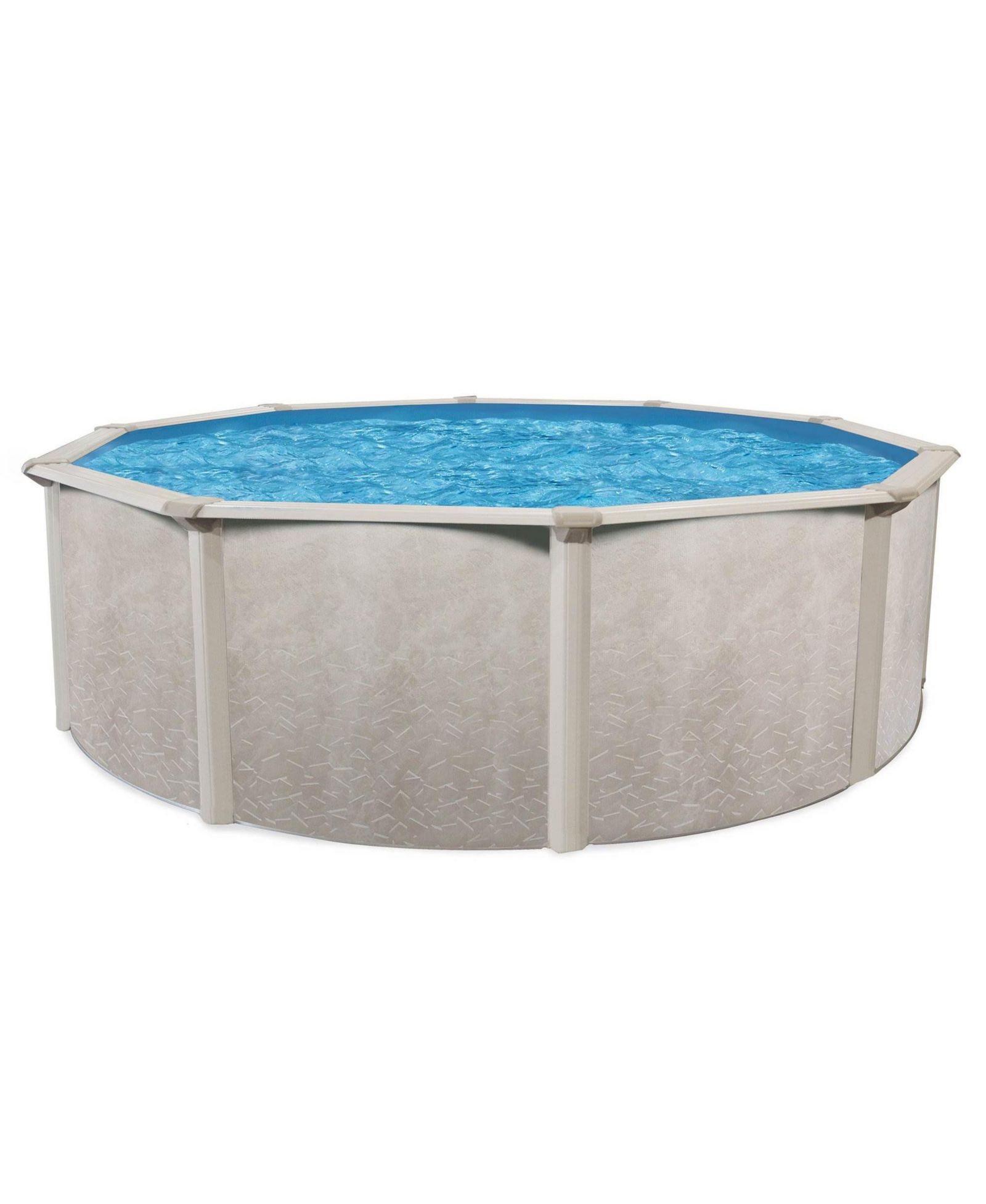 Aquarian Phoenix 21' x 52" Round Steel Frame Above Ground Outdoor Swimming Pool