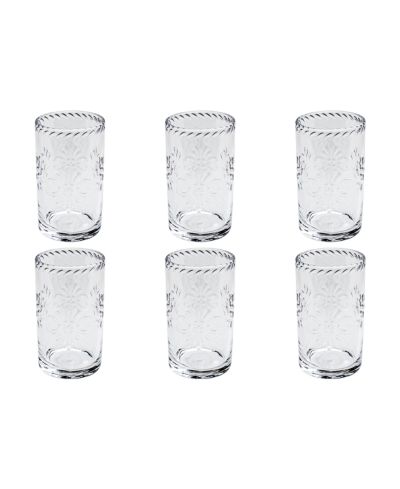 Abode Homewares Talavera Stemless Glasses, Set of 6