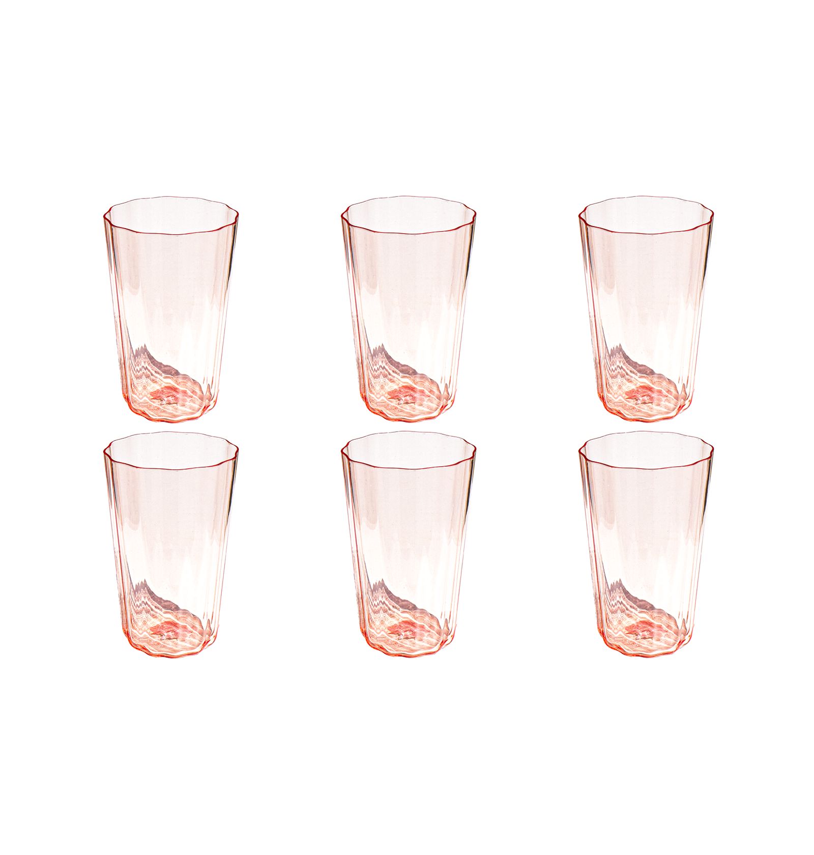 Abode Homewares Vines Etch Double Old Fashioned Glasses, Set of 6