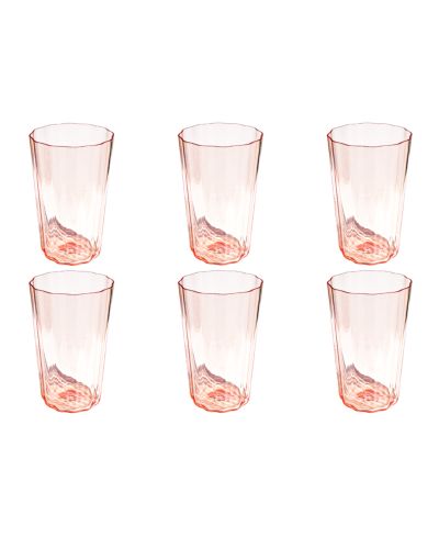 Набор из 6 стаканов Abode Homewares Vines Etch Double Old Fashioned