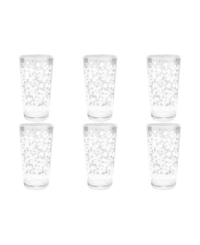 Набор стаканов Abode Homewares Stax Optic Twist Double Old Fashioned Glasses, 6 шт